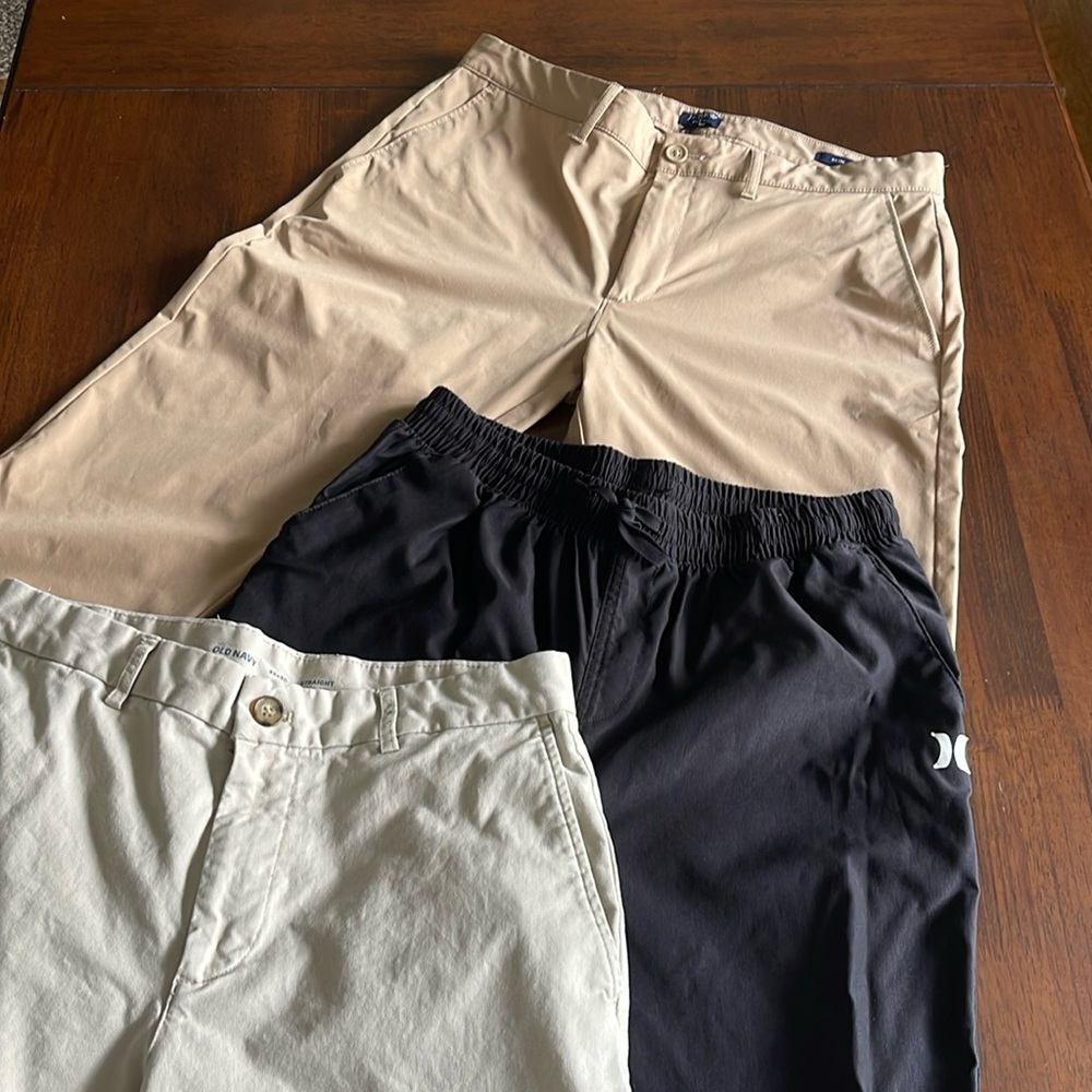 pants bundle of 3 pairs sz 32x30 and 18/20